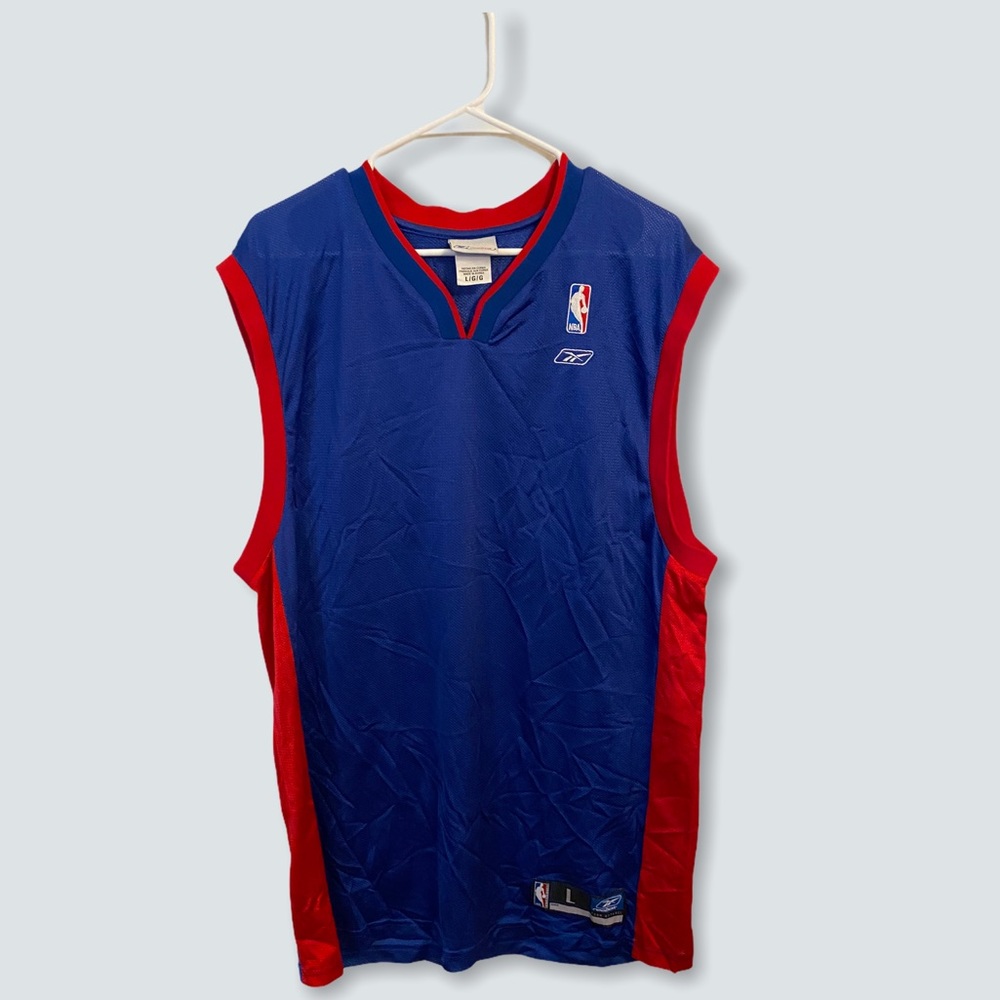 Reebok Detroit Pistons Team Apparel Jersey